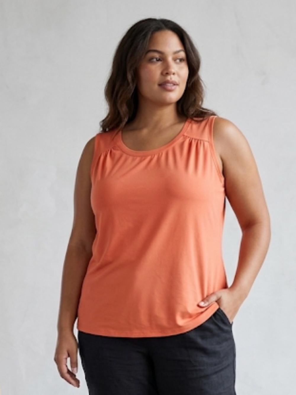 Columbia Women's Tank Top in Vibrant Orange Size 2X